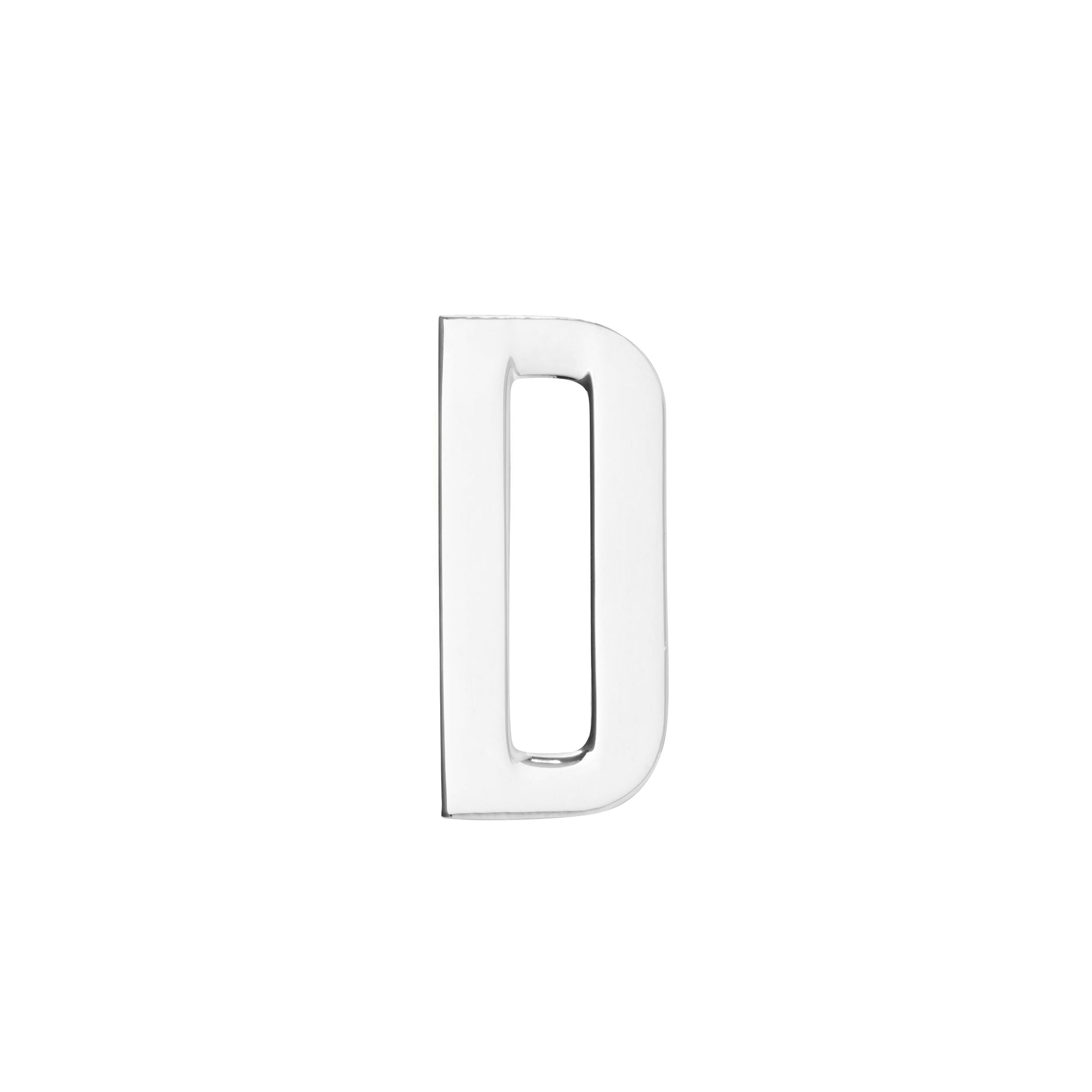 18MM CONFESSION LETTERS SILVER