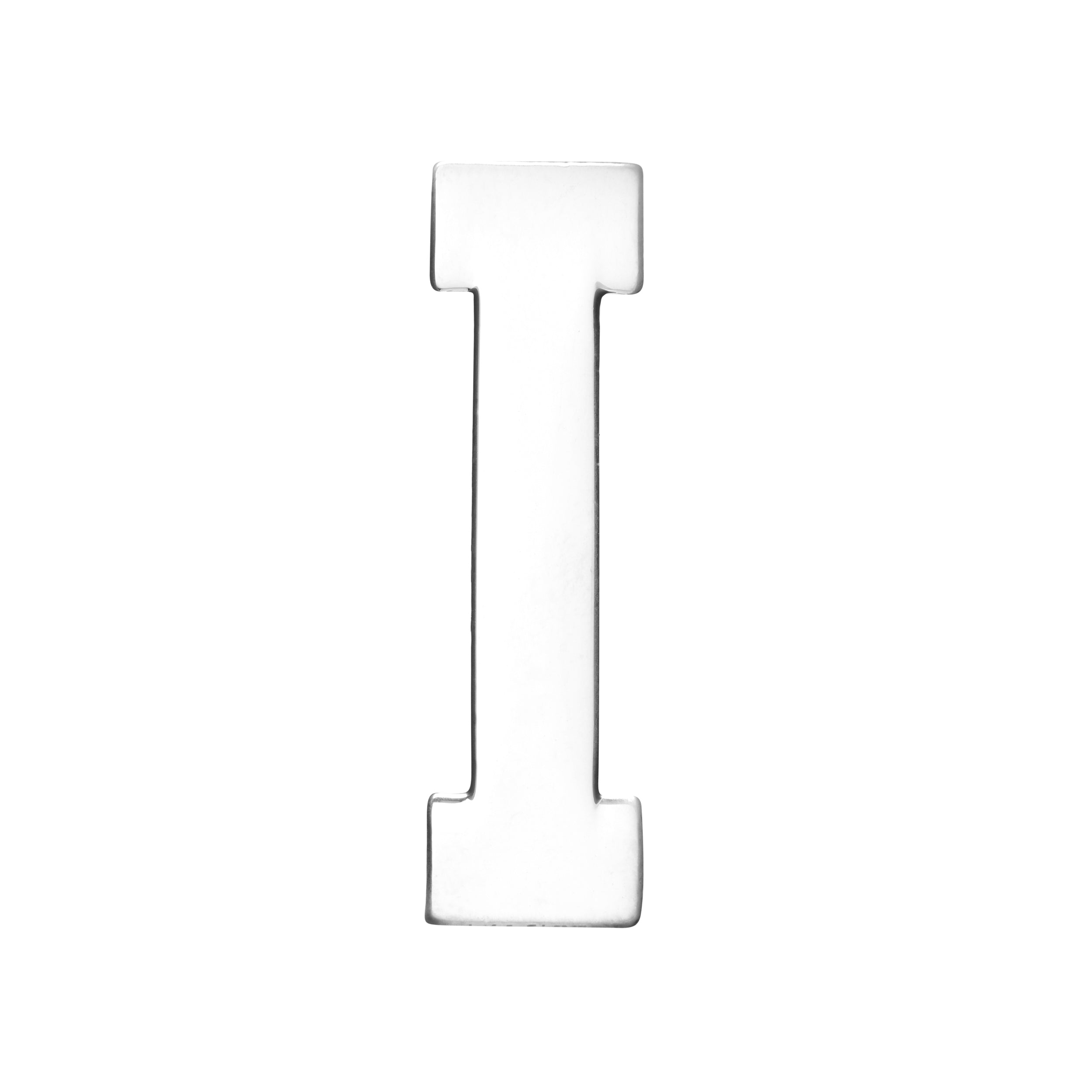 30MM CONFESSION LETTERS SILVER