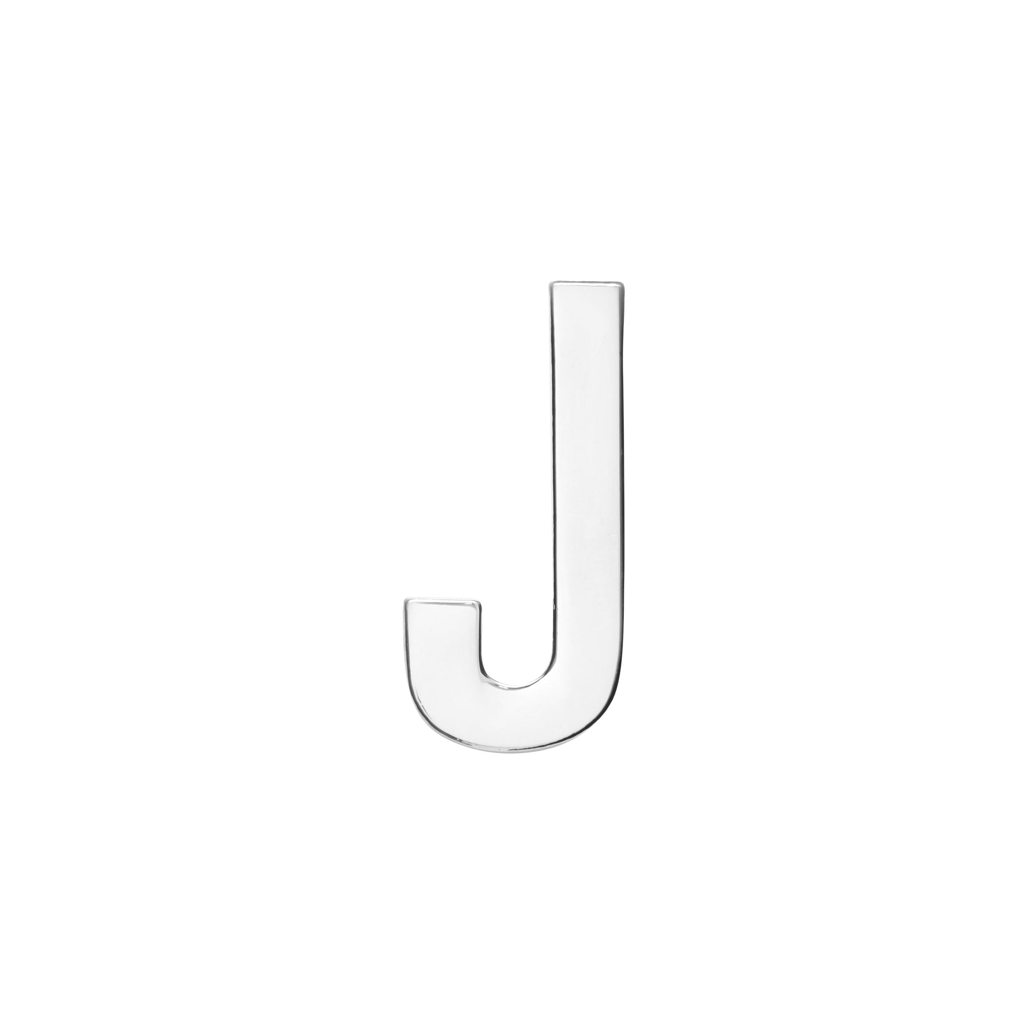 18MM CONFESSION LETTERS SILVER