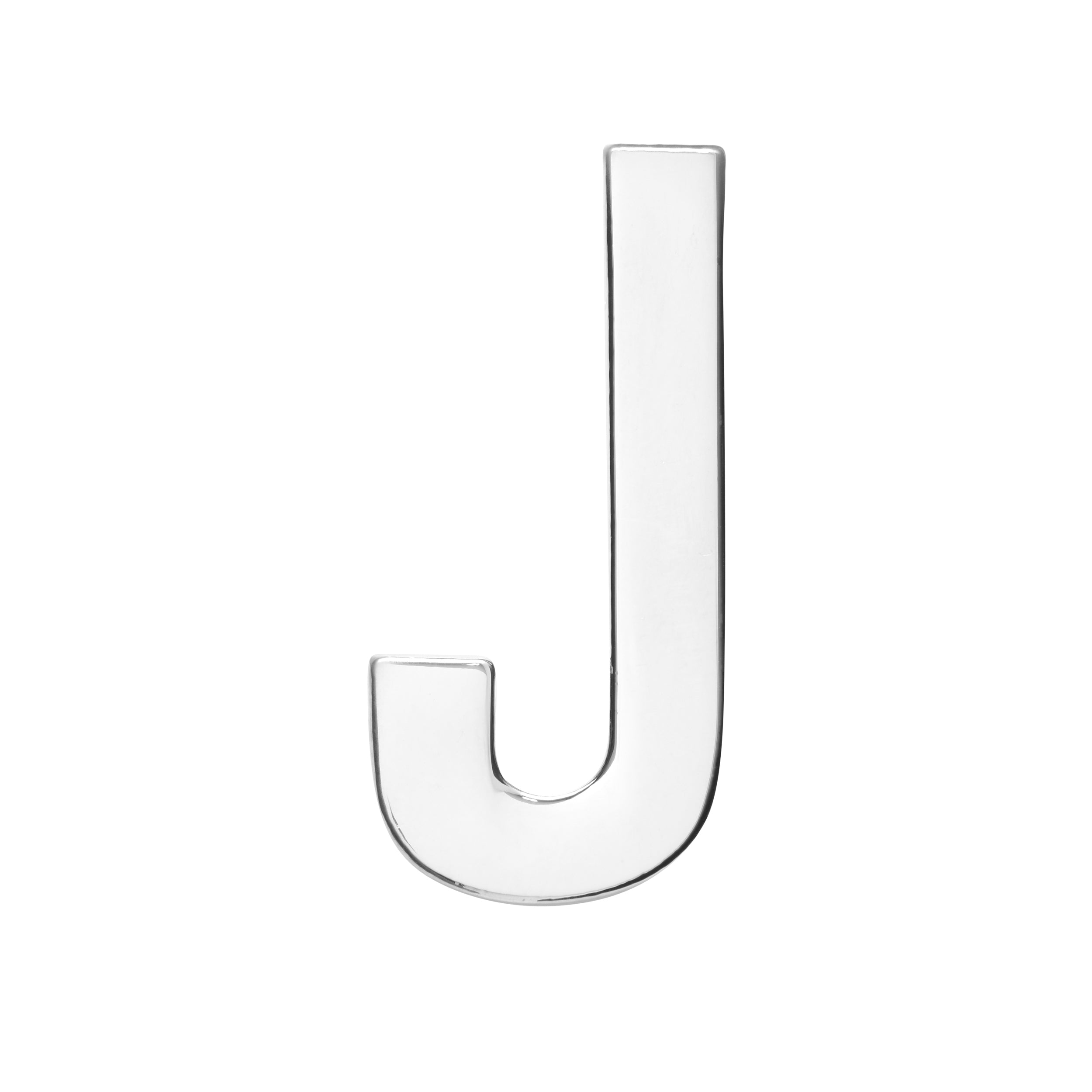 30MM CONFESSION LETTERS SILVER