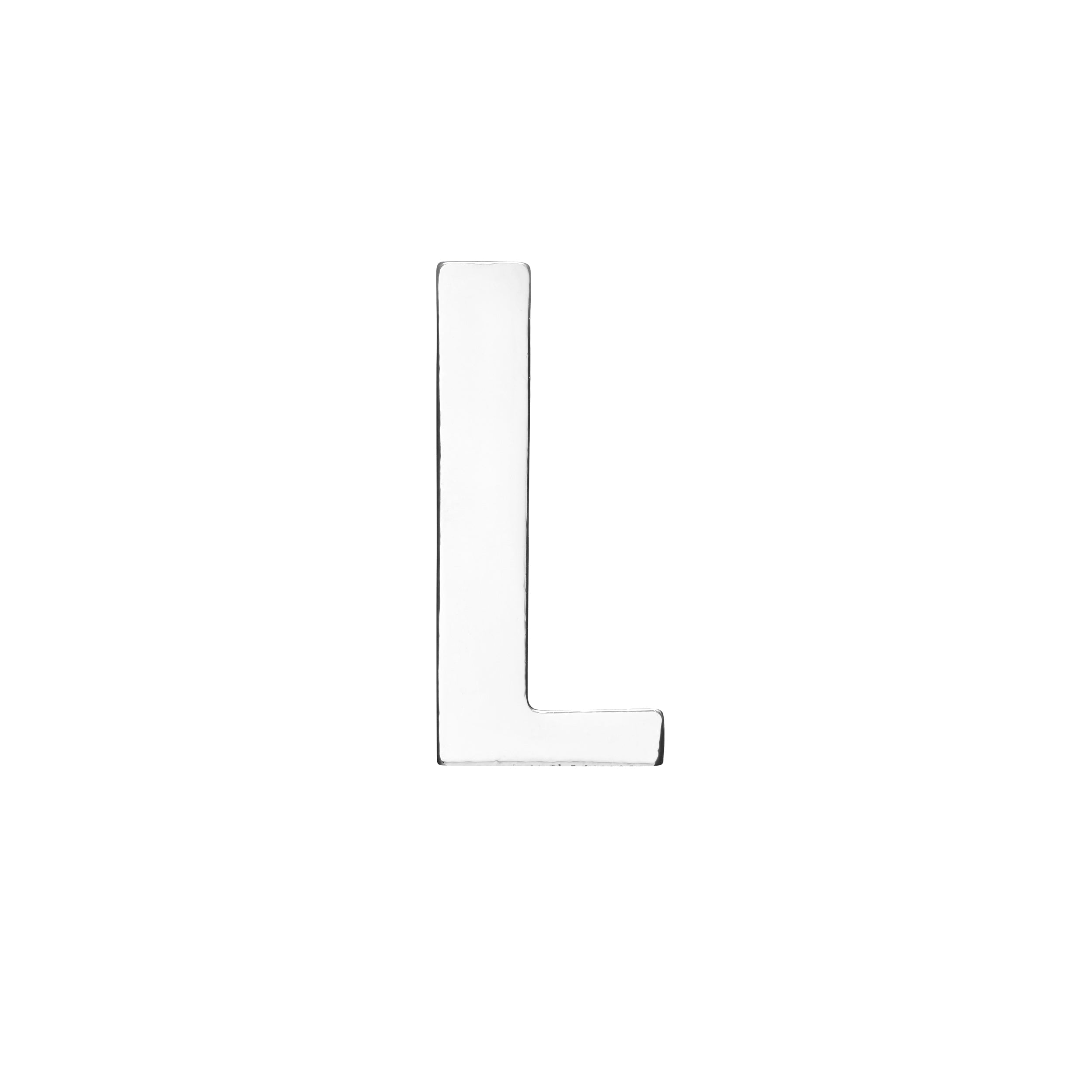 18MM CONFESSION LETTERS SILVER