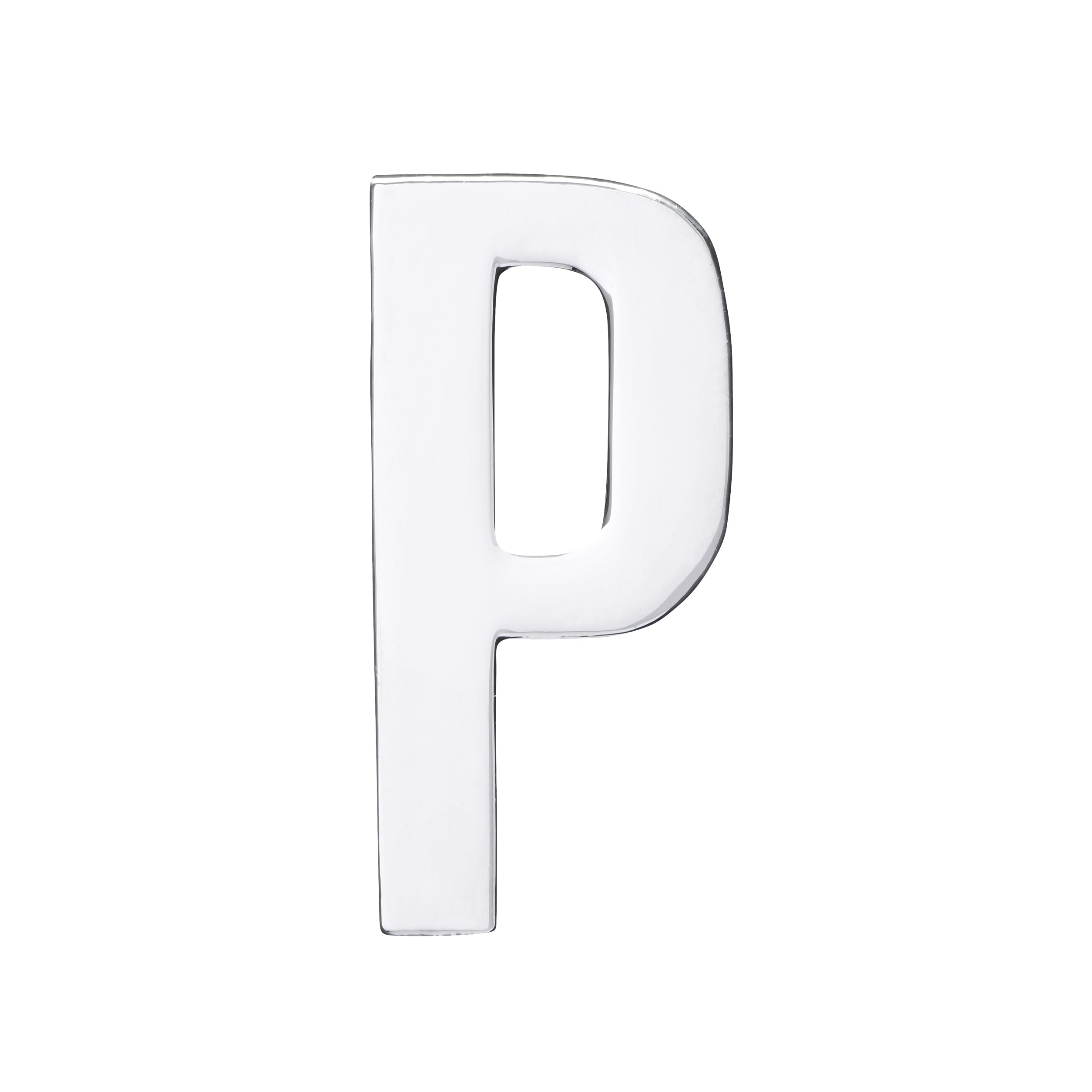 30MM CONFESSION LETTERS SILVER