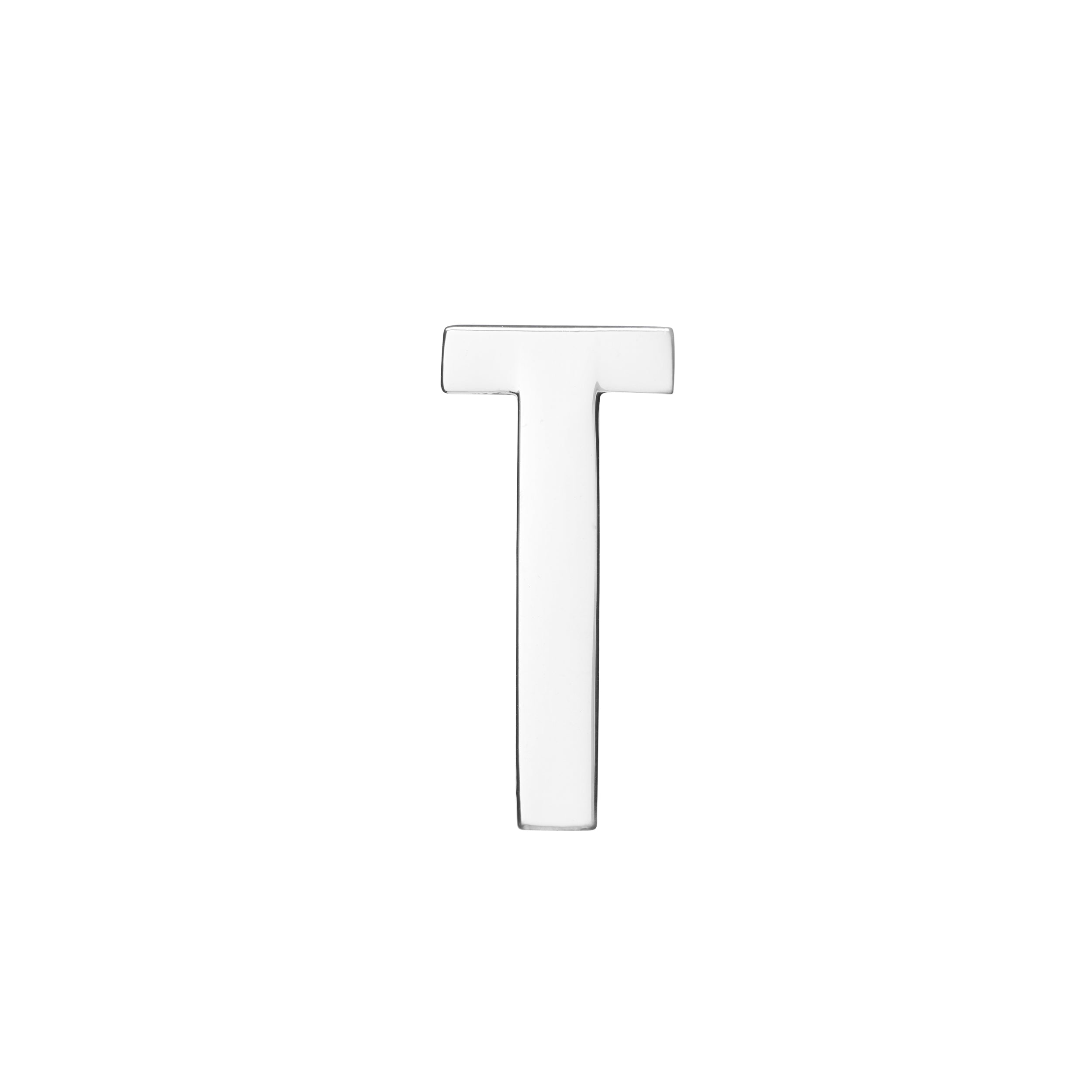 18MM CONFESSION LETTERS SILVER