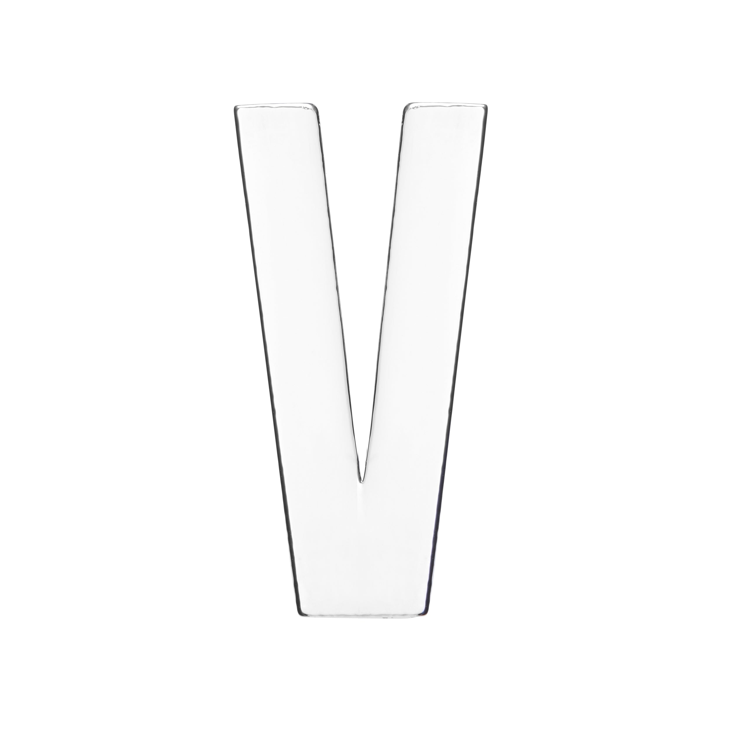 30MM CONFESSION LETTERS SILVER