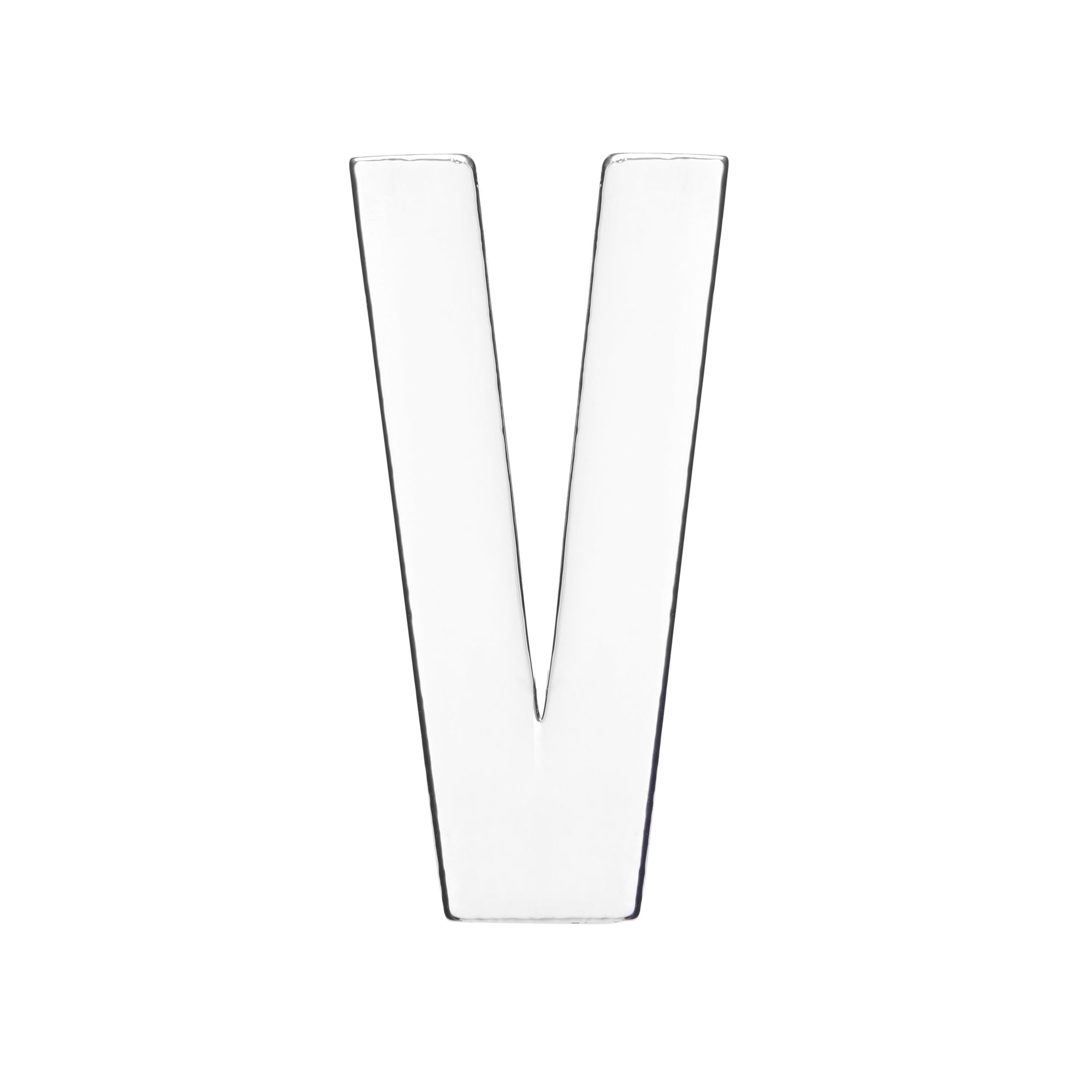 30MM CONFESSION LETTERS SILVER
