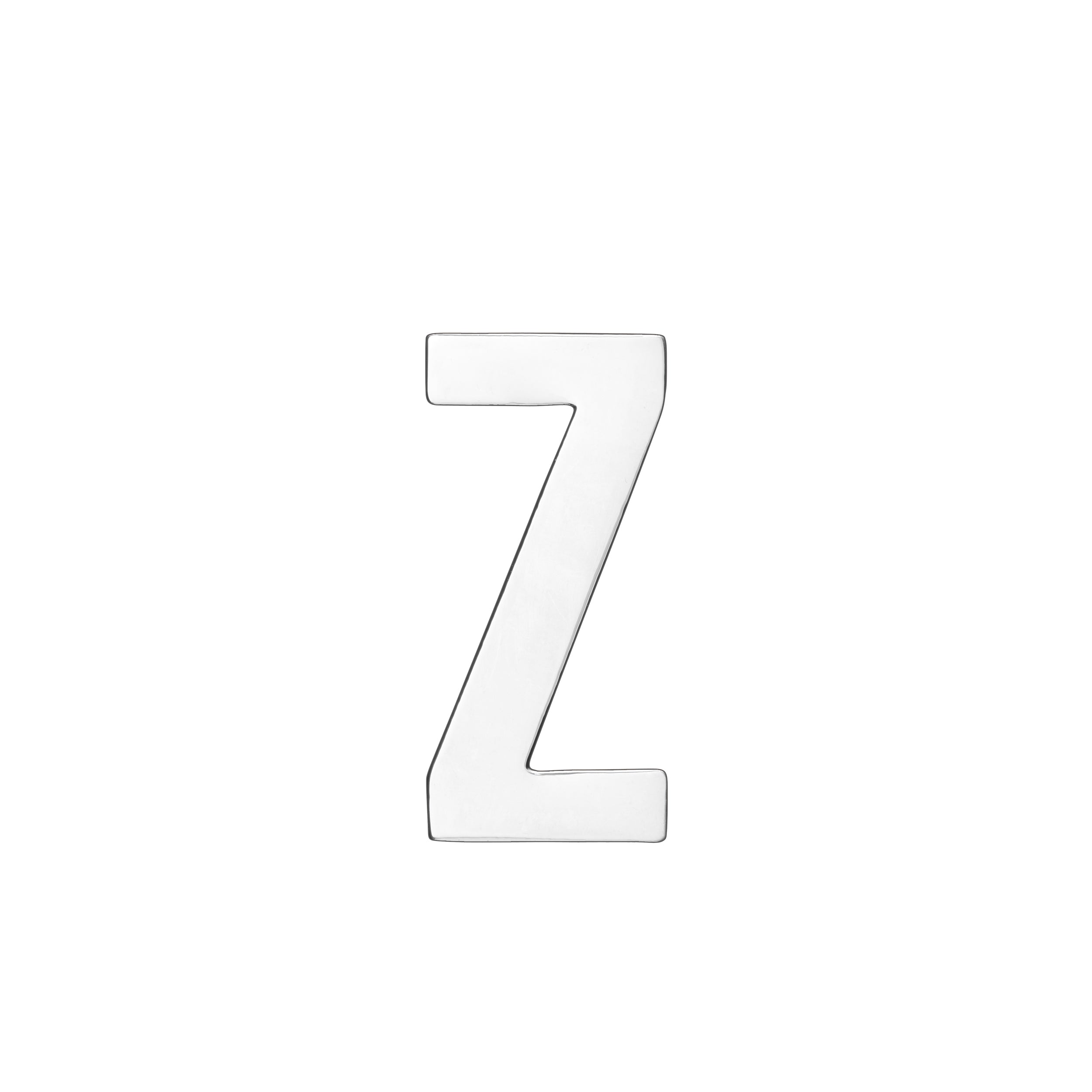 18MM CONFESSION LETTERS SILVER