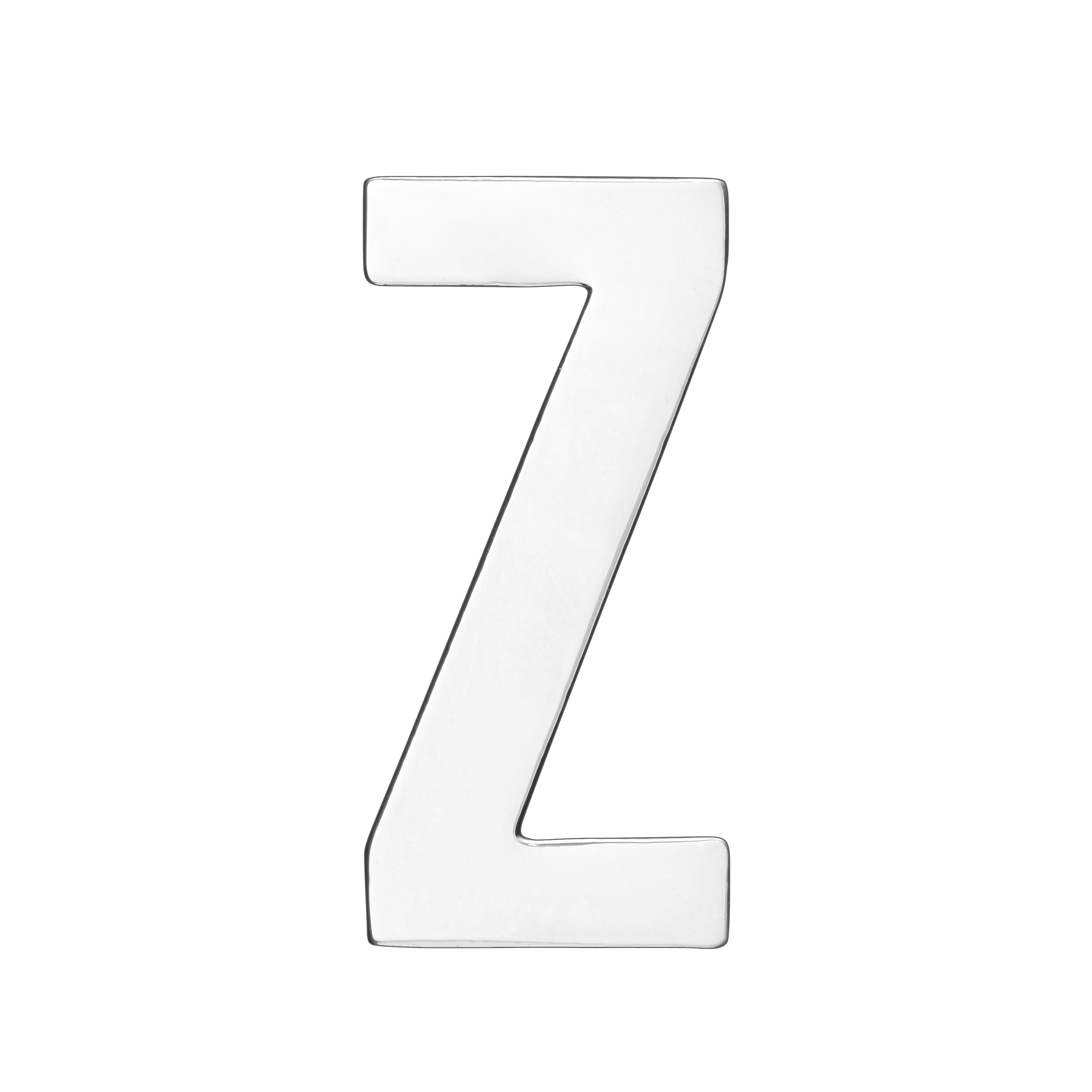 30MM CONFESSION LETTERS SILVER