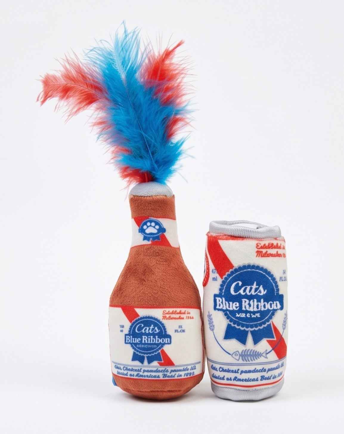 Haute Diggity Dog Cats Blue Ribbon Organic Catnip Toy