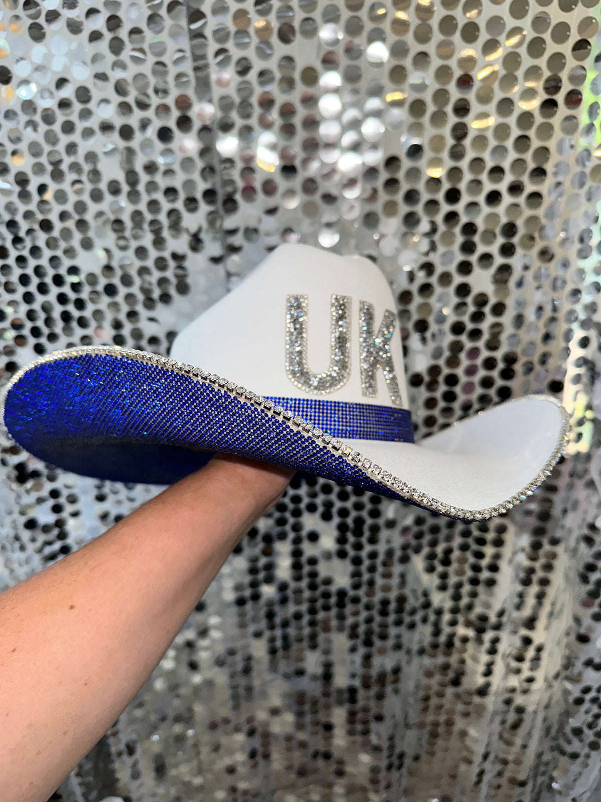Kentucky Rhinestone Cowgirl Hat - back view | HT Animal Supply