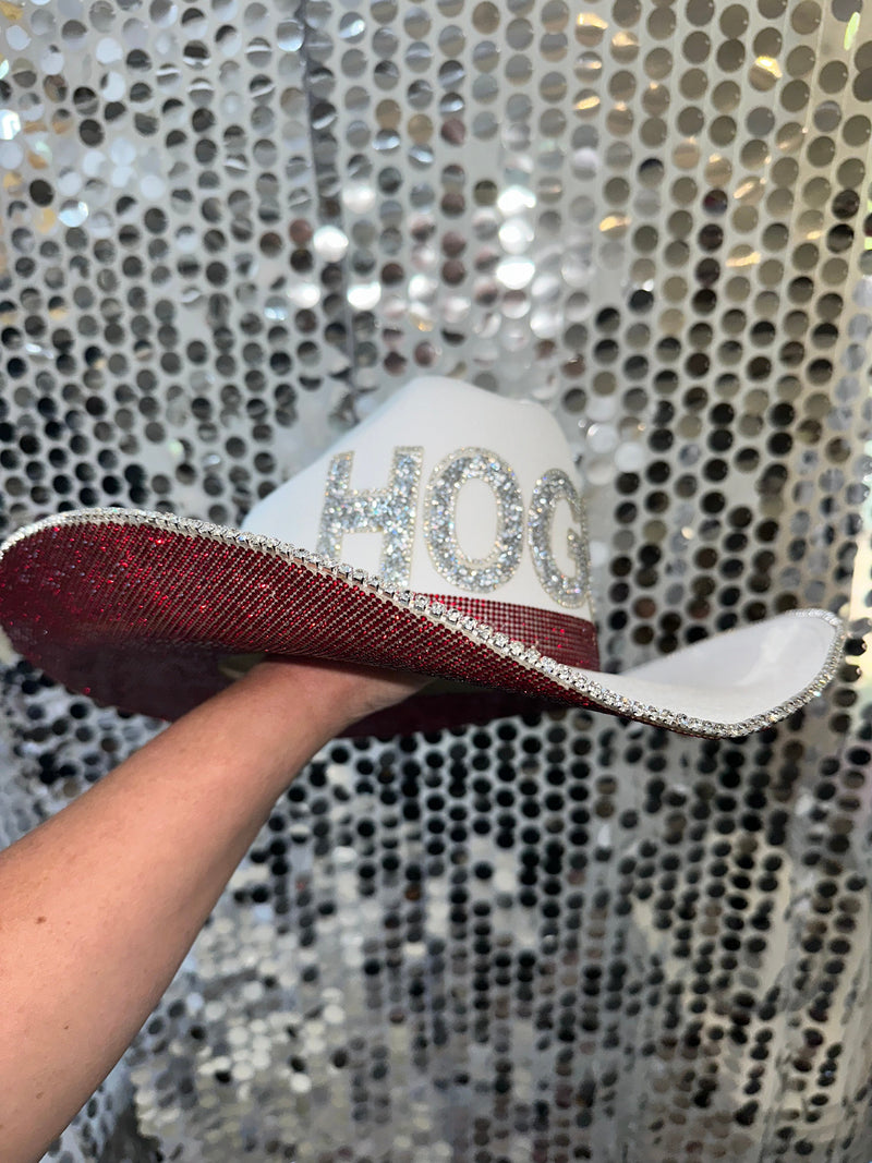 Arkansas Rhinestone Cowgirl Hat - front view | HT Animal Supply