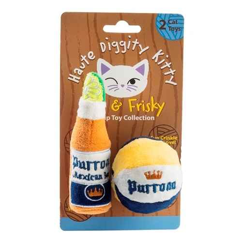Haute Diggity Dog Purrona (Bottle & Ball) Organic Catnip Toy