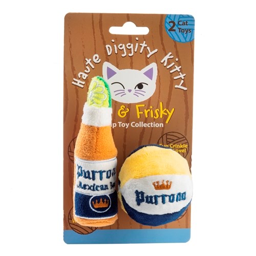 Haute Diggity Dog Purrona (Bottle & Ball) Organic Catnip Toy