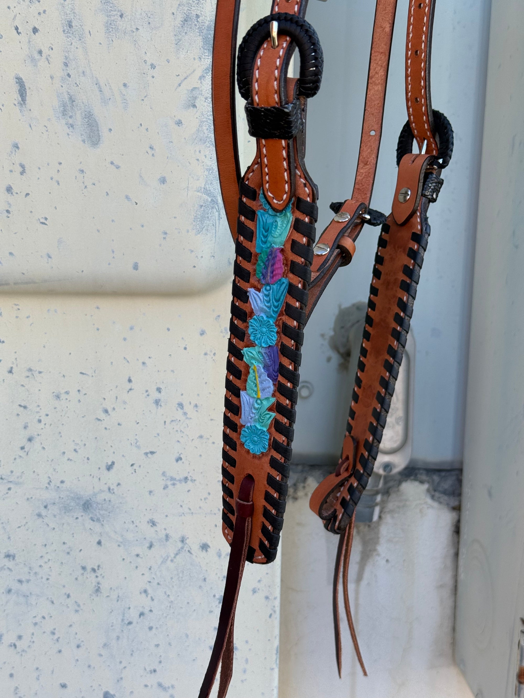2012 Neon Cowgirl 1-1/2" Browband headstall
