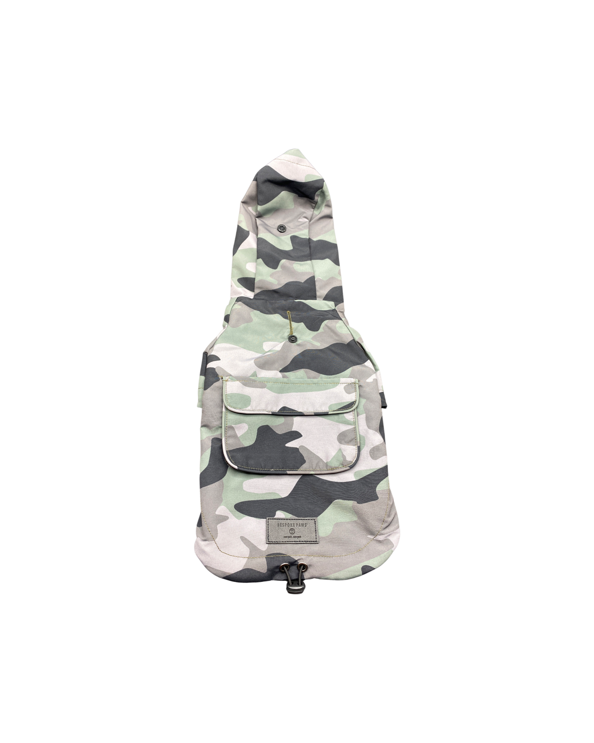 BESPOKE PAWS Dani Waterproof Dog Raincoat - Waterproof Lightweight Durable Adjustable Coats