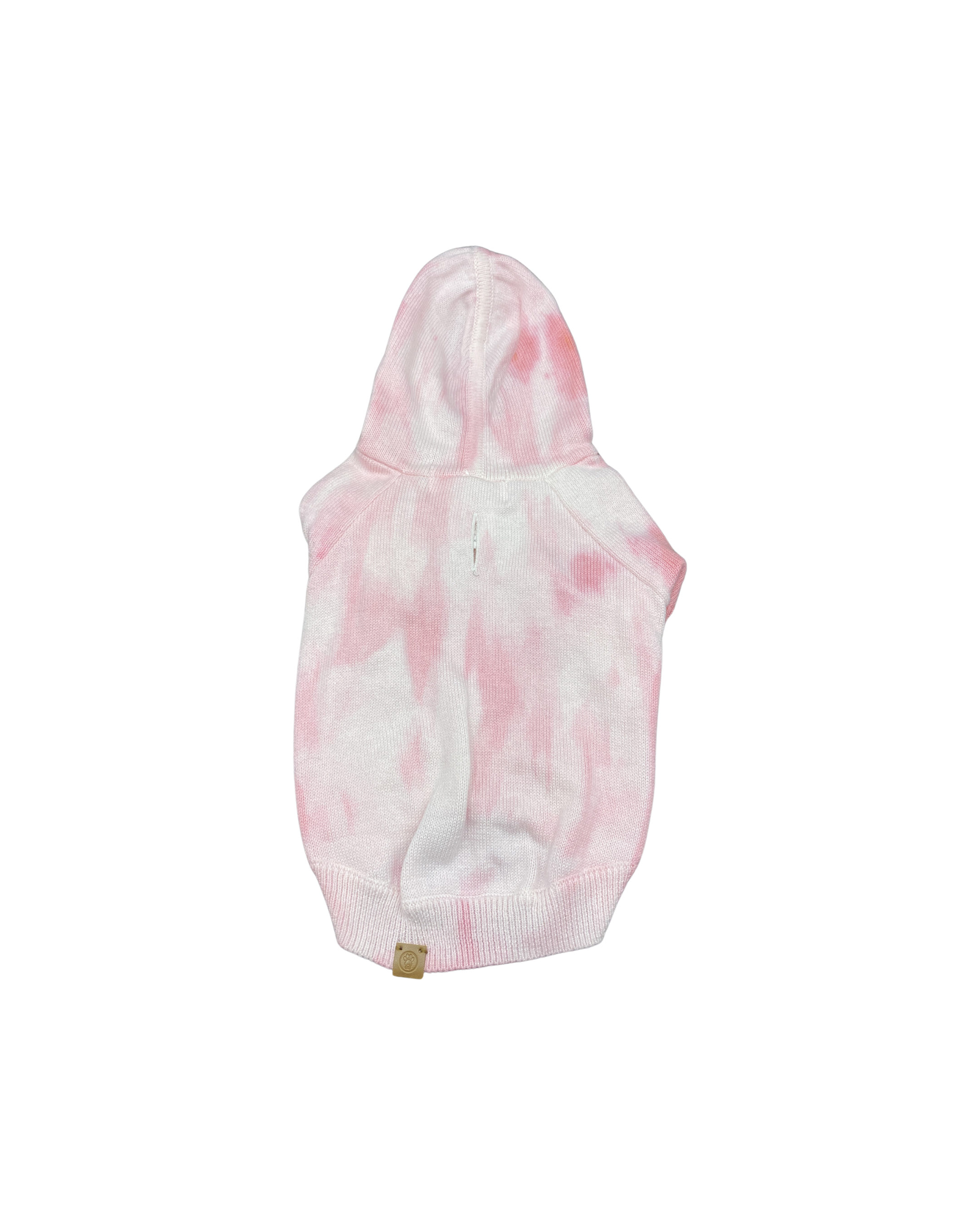 BESPOKE PAWS 'Dahl' Rose Tie - Dye Hoodie Sweaters