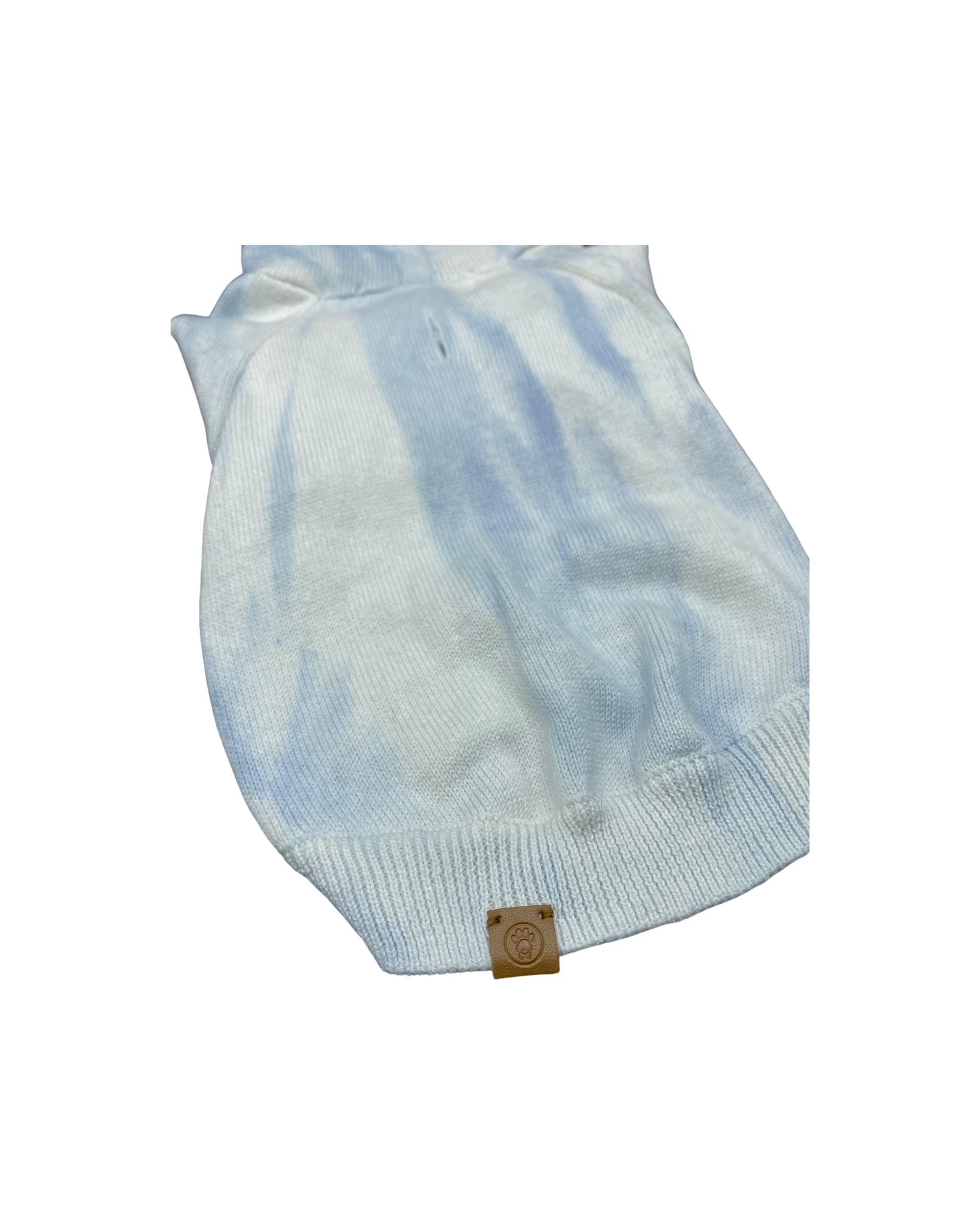 BESPOKE PAWS Dahl Sky Tie - Dye Hoodie Sweaters
