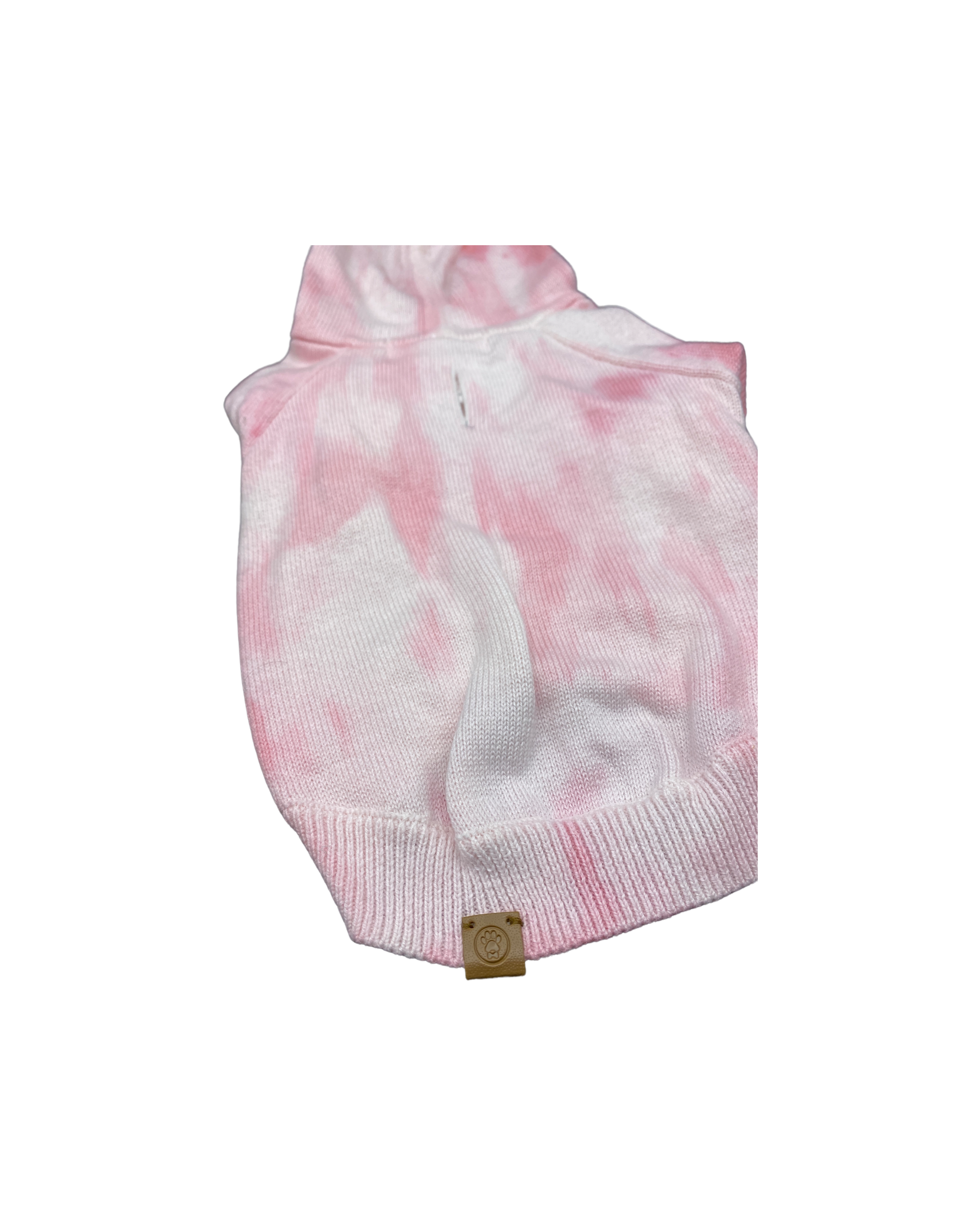 BESPOKE PAWS Dahl Rose Tie - Dye Hoodie Sweaters