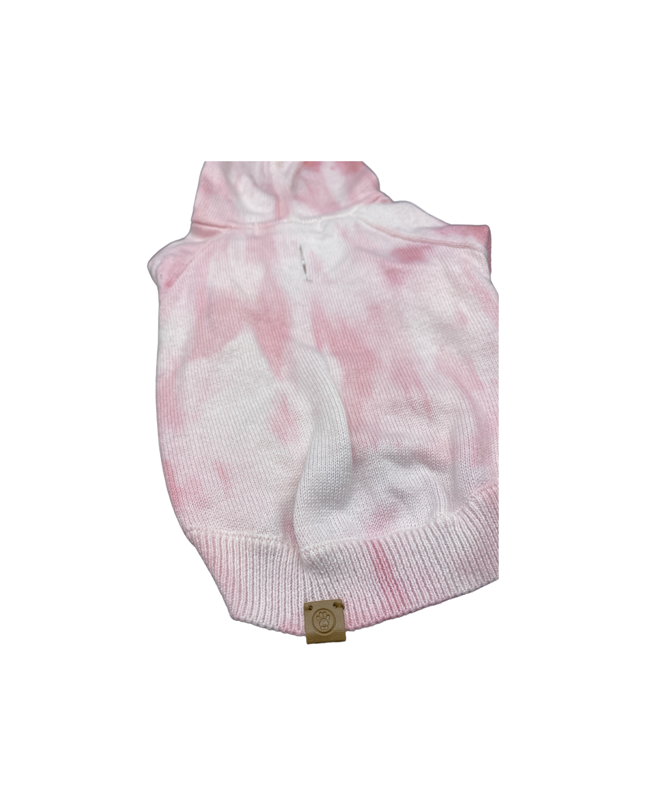 BESPOKE PAWS 'Dahl' Rose Tie - Dye Hoodie Sweaters