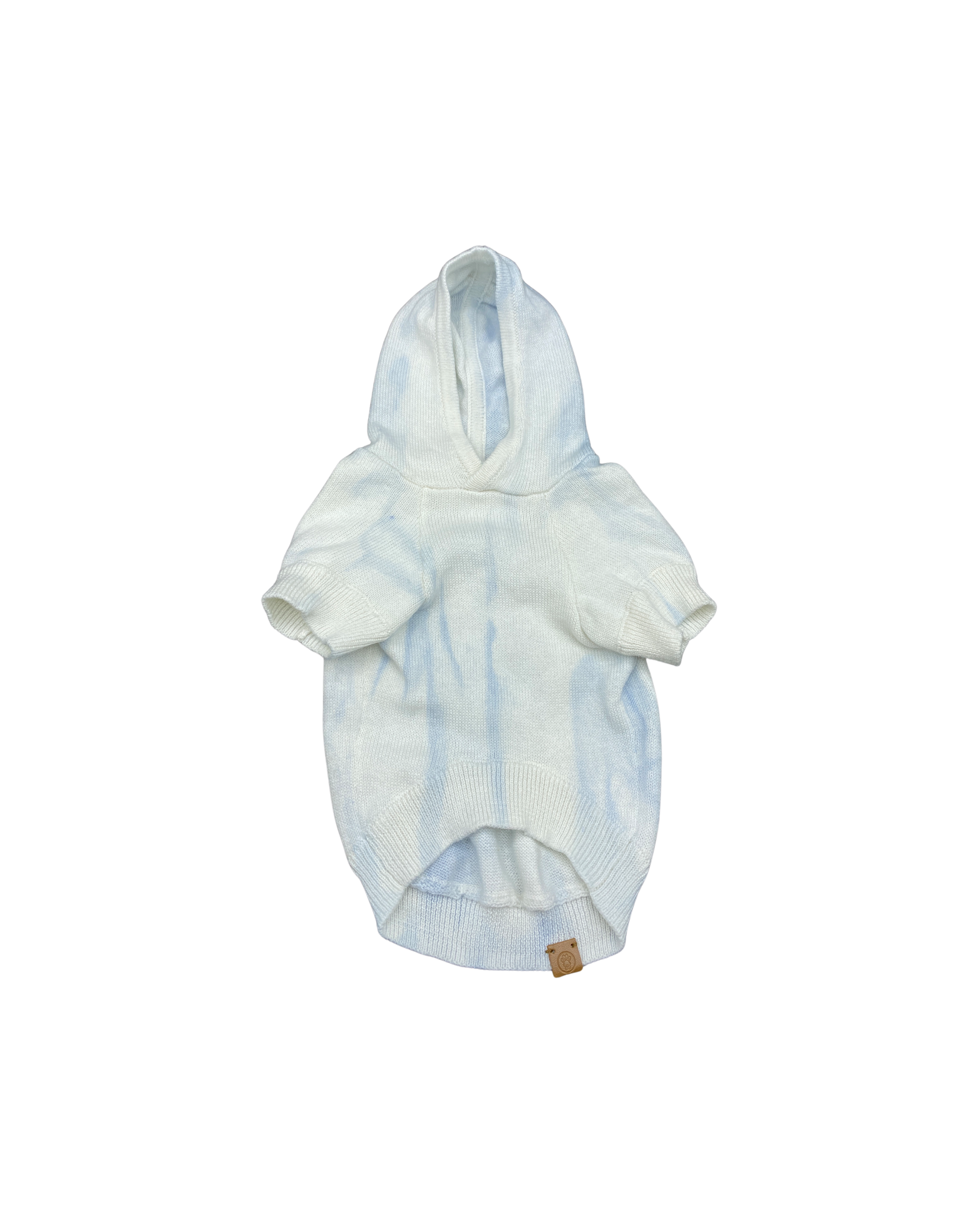 BESPOKE PAWS Dahl Sky Tie - Dye Hoodie Sweaters