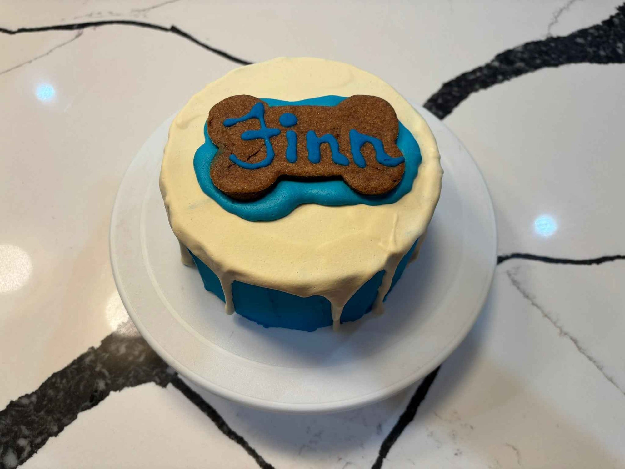 PAWsitively Organic Finn Birthday Dog Cake