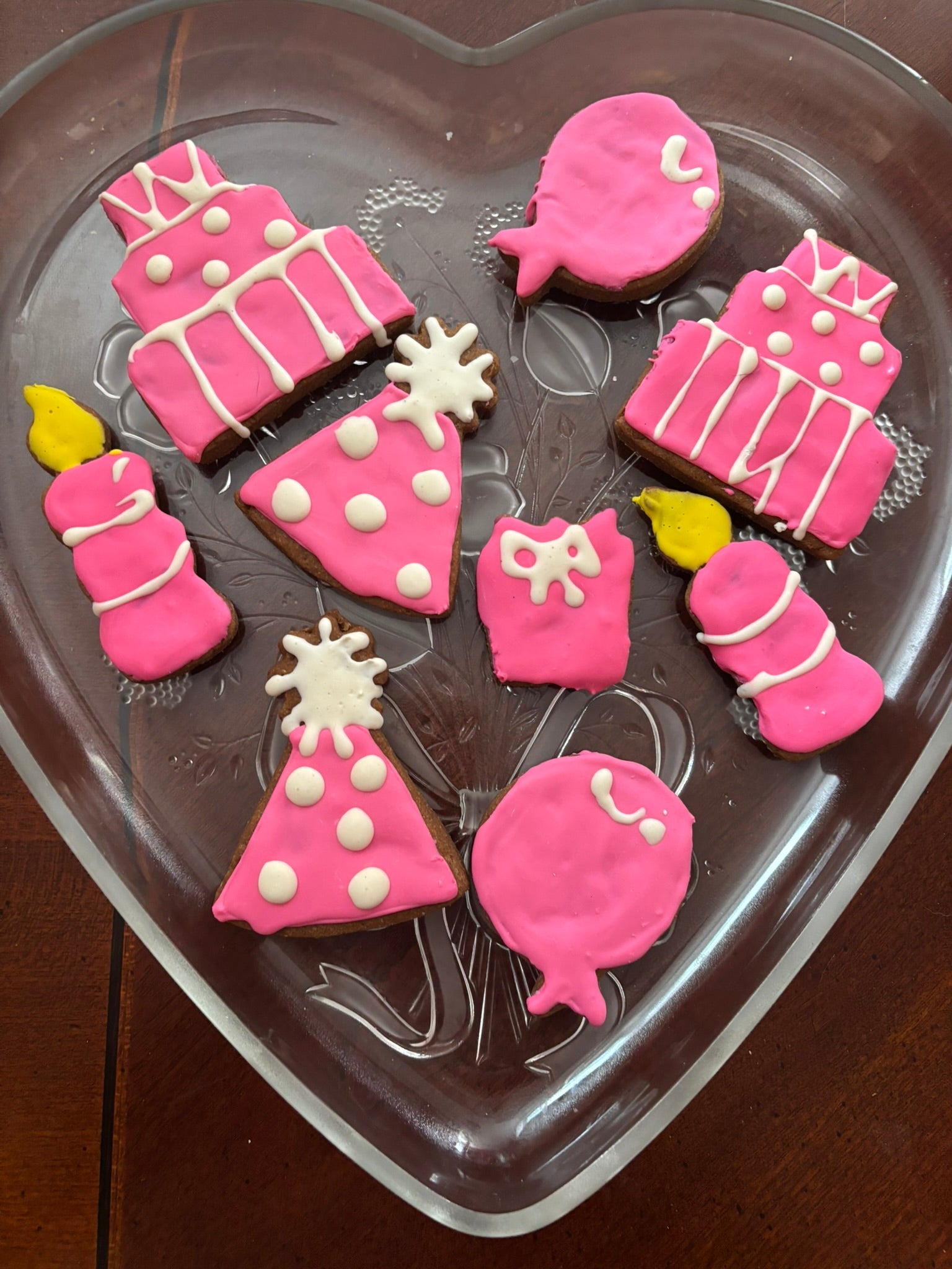 Birthday Girl Organic Dog Cookie Box