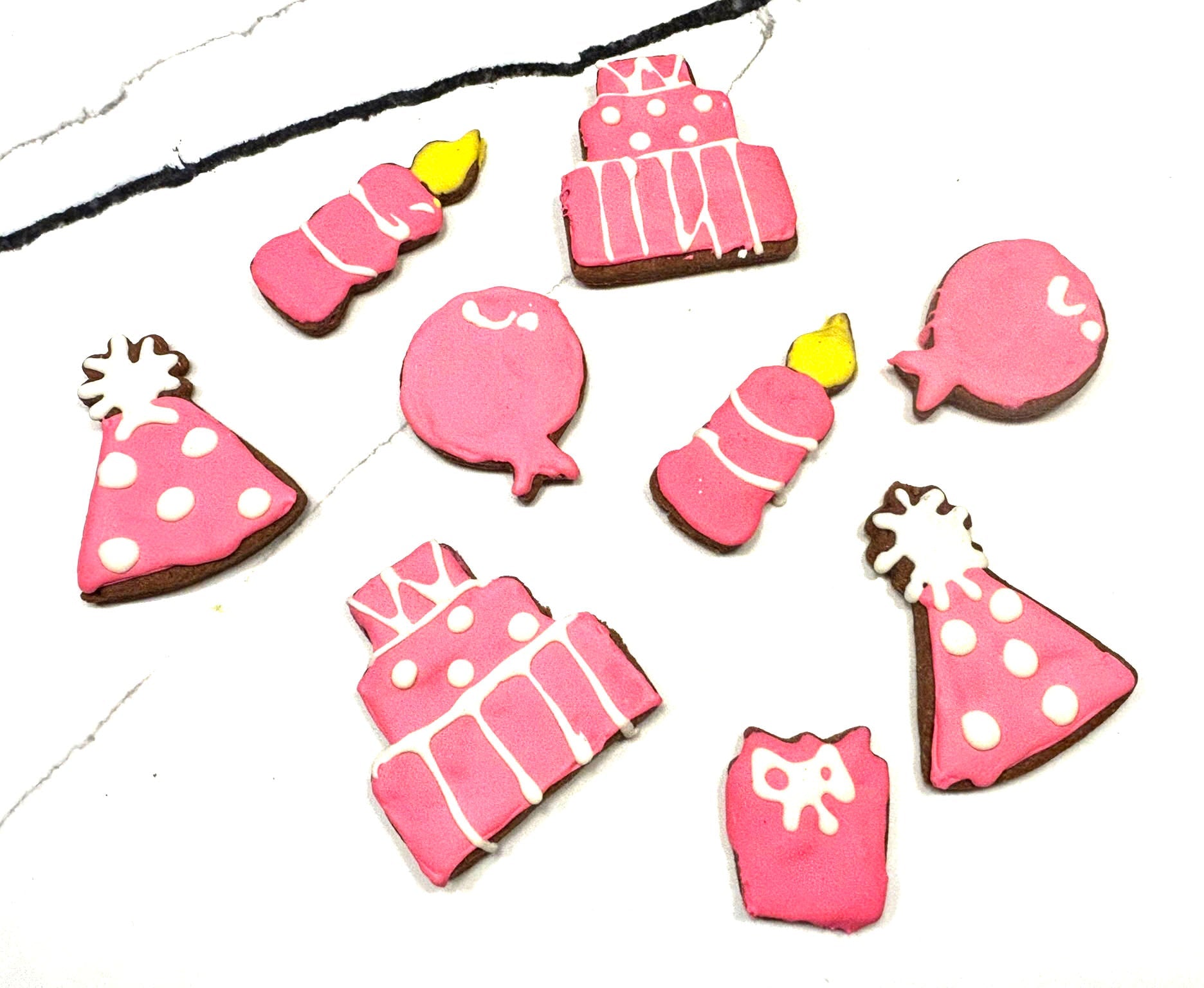 PAWsitively Organic Birthday Girl Dog Cookies