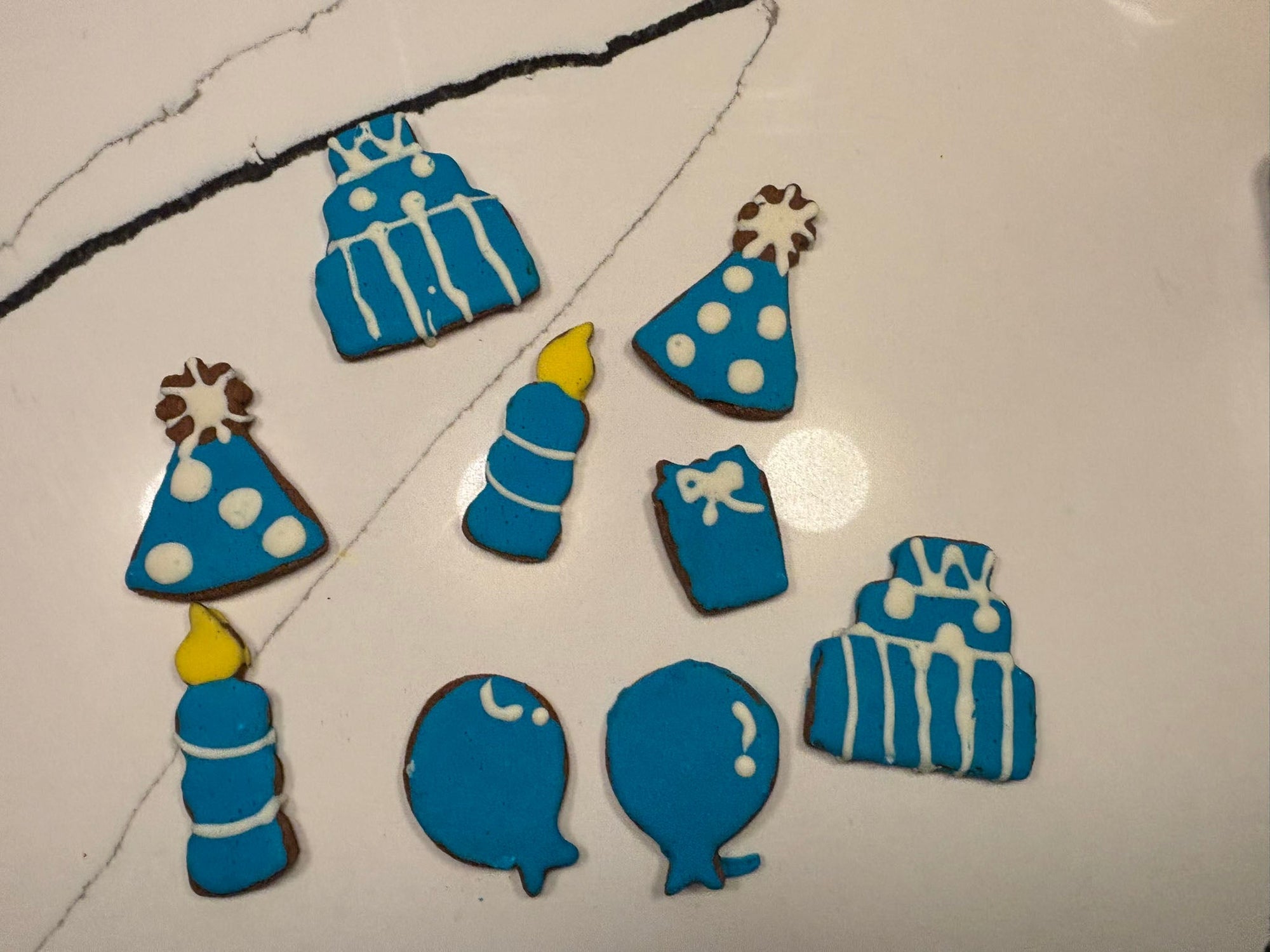 PAWsitively Organic Birthday Boy Dog Cookies