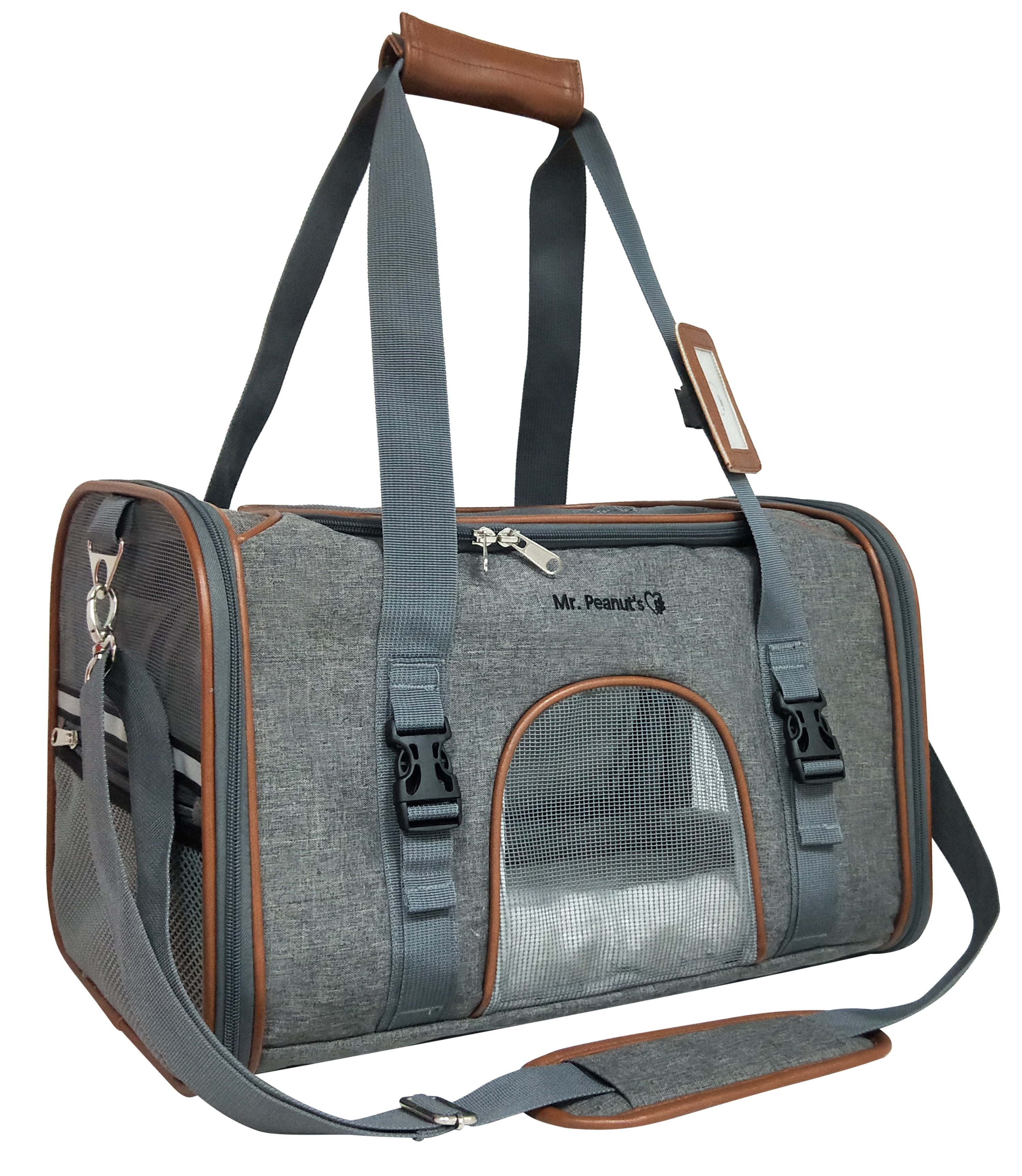 Mr. Peanuts Platinum Series Expandable Pet Carrier