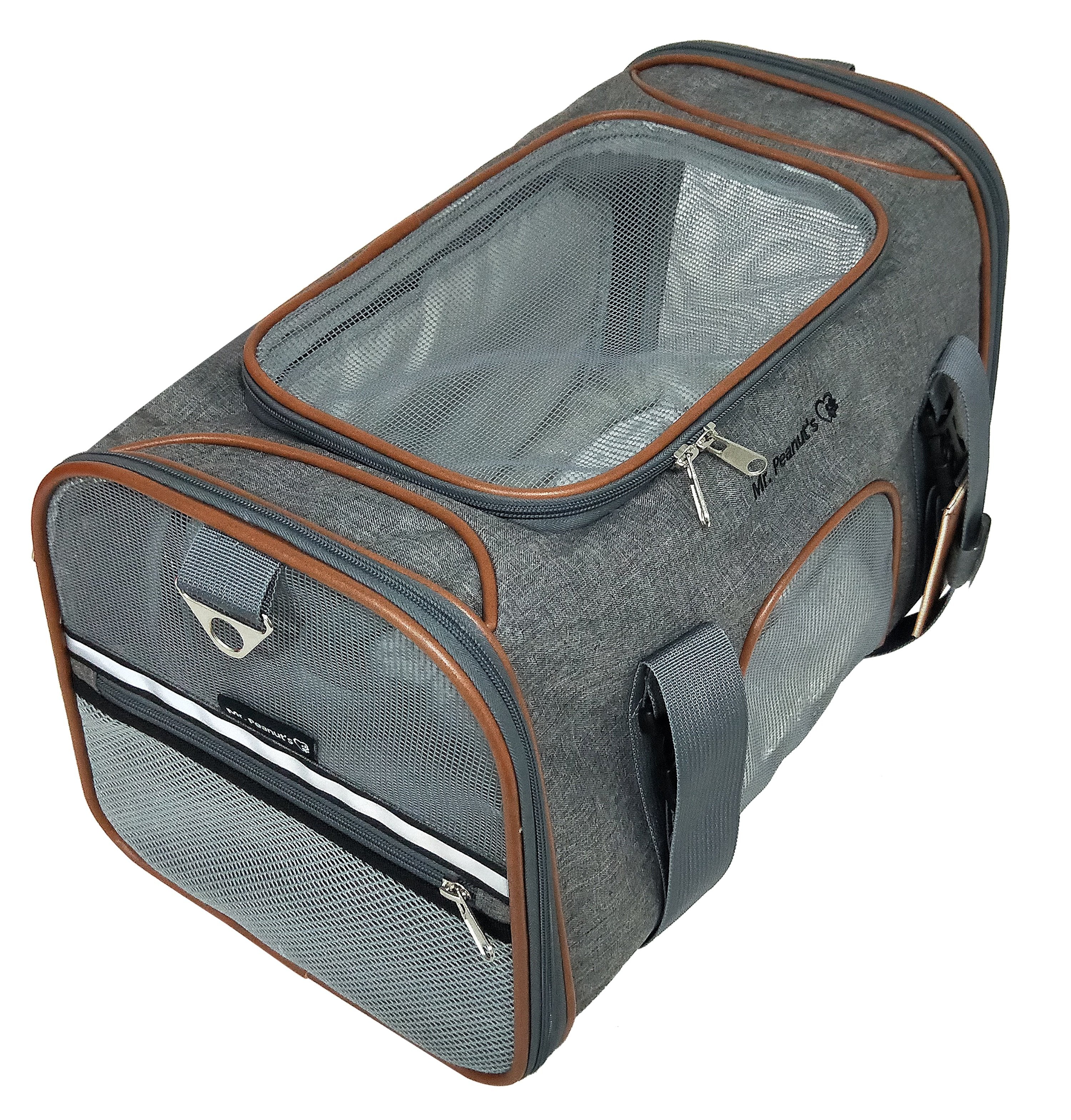 Mr. Peanuts Platinum Series Expandable Pet Carrier