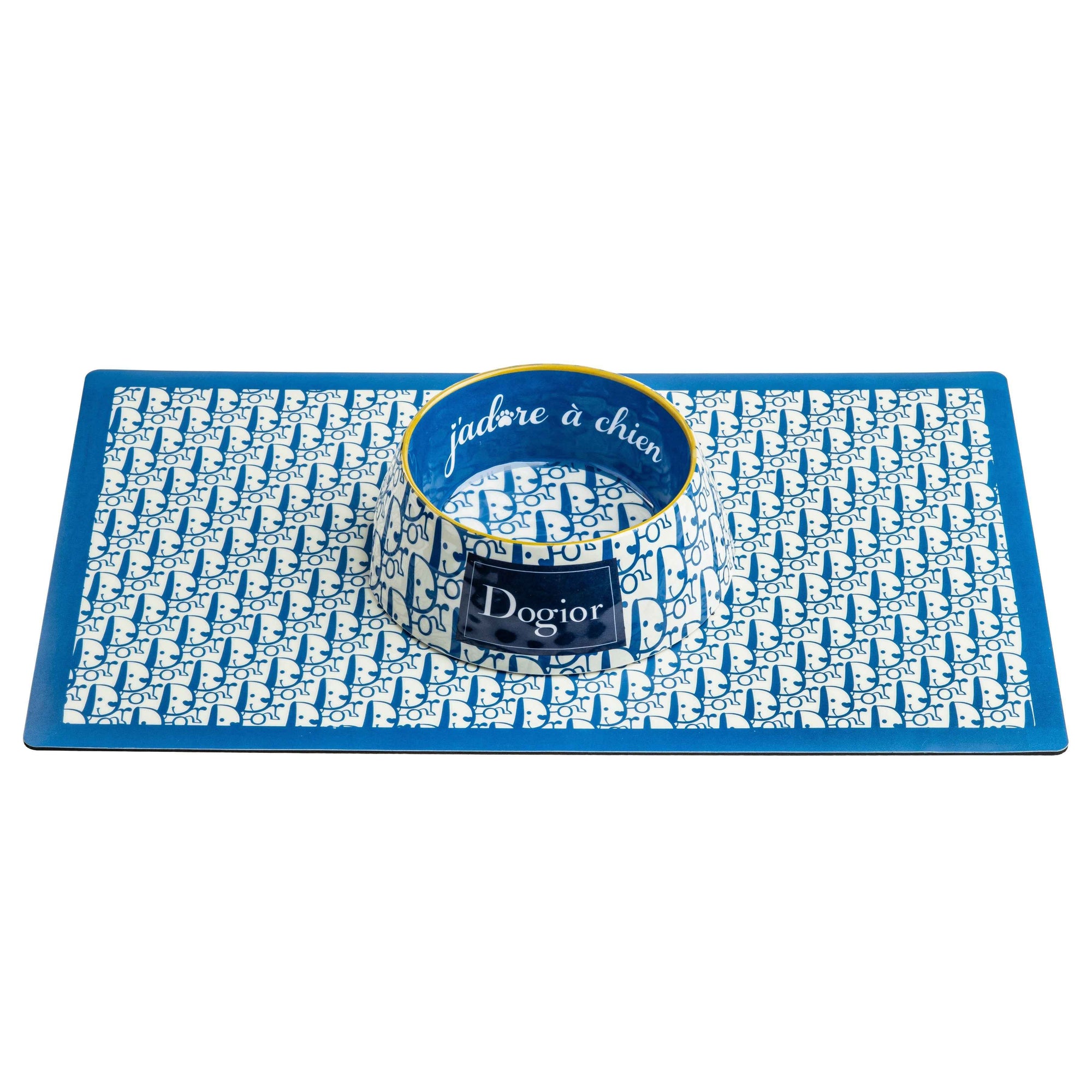 Haute Diggity Dog Dogior Bowl & Placemat Bundle