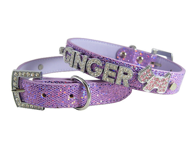 Parisian Pet Paillette Collar for Dogs & Cats  Durable Adjustable, Decorative Pet Collar, Sparkling Design, Various Colors
