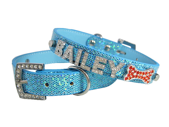 Parisian Pet Paillette Collar for Dogs & Cats  Durable Adjustable, Decorative Pet Collar, Sparkling Design, Various Colors