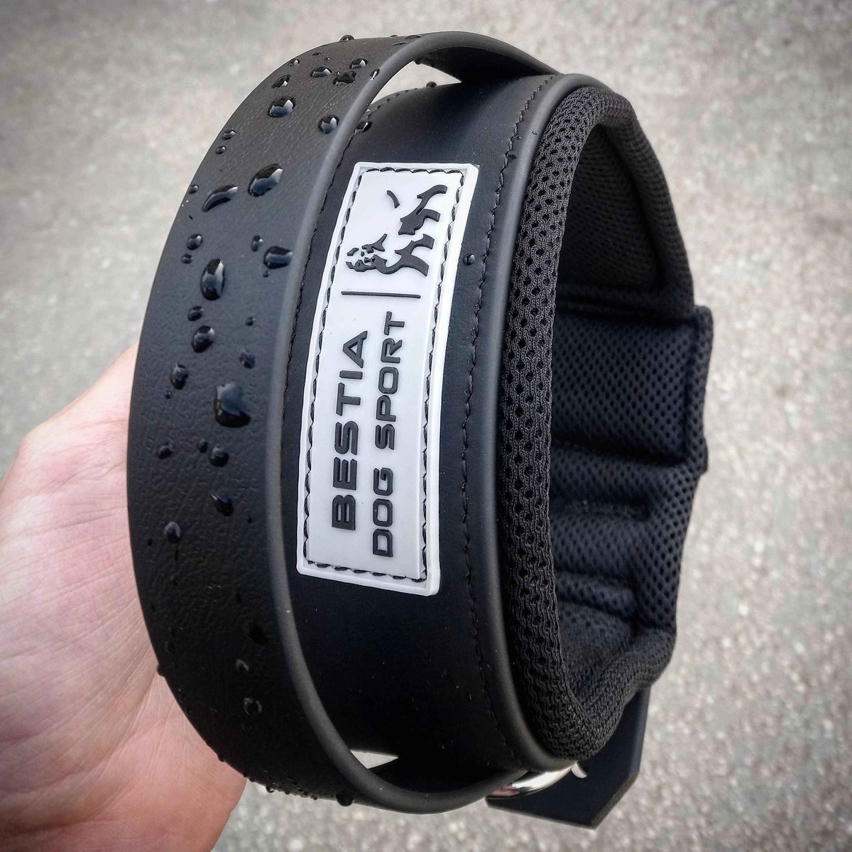 Bestia Dog Sport Handle Dog Collar