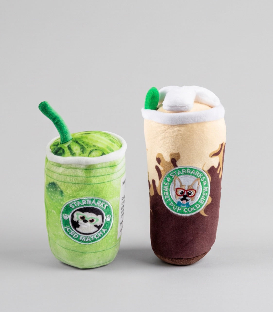Haute Diggity Dog Starbarks Iced Matcha Plush Dog Toy