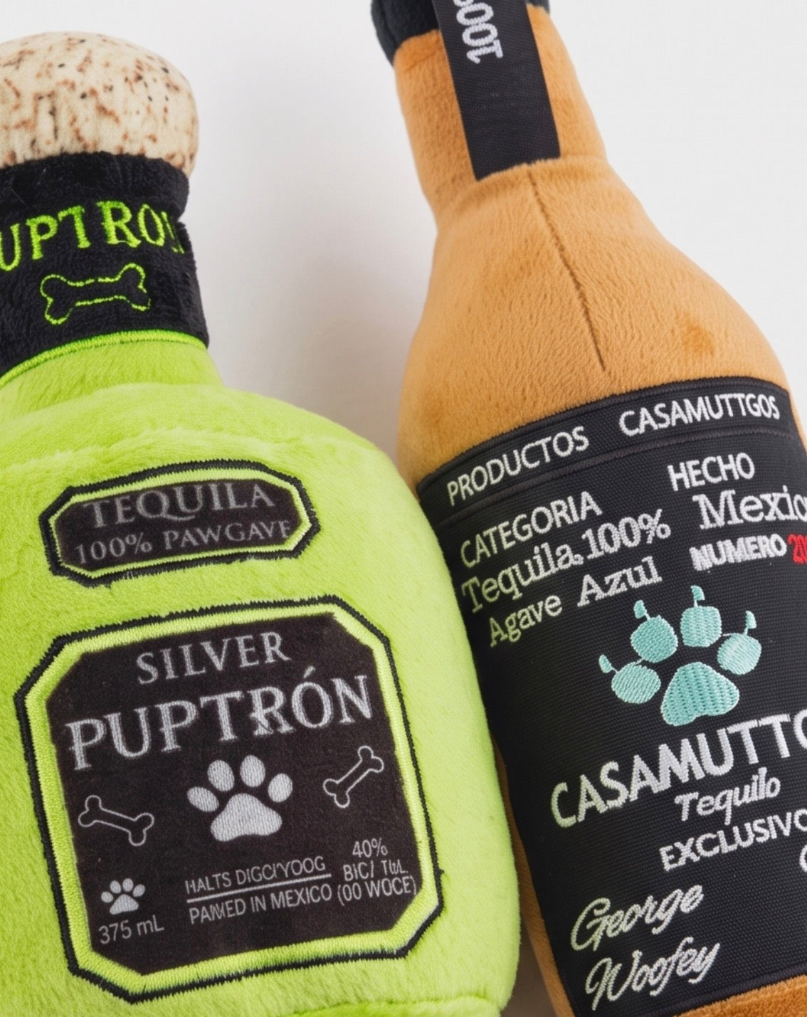 Haute Diggity Dog Puptron Tequila Plush Dog Toy