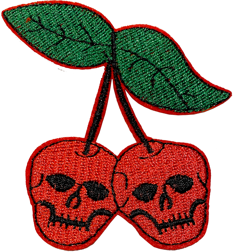 Skull Cherries - Patch