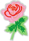 Pink Rose 2 - Patch