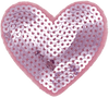 Pink Sequin Heart 2 (Small)- Patch