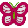 Tiny Pink Butterfly - Patch