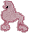 Pink Poodle 1 - Patch