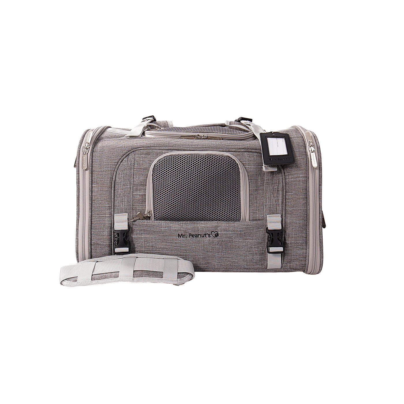Mr. Peanuts Monterey Series Airline Compliant Horizontal Backpack Pet Carrier | HT Animal Supply