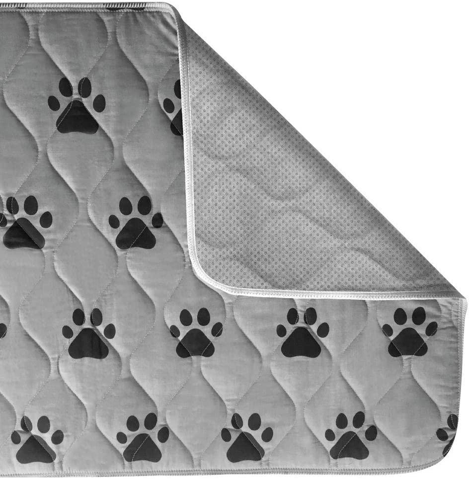 Mr. Peanuts Washable Reusable Pee Pads - Set of 3 - Thermal Waterproof and Leakproof Pet Carrier Comfort Mat - Available in 2 Sizes 