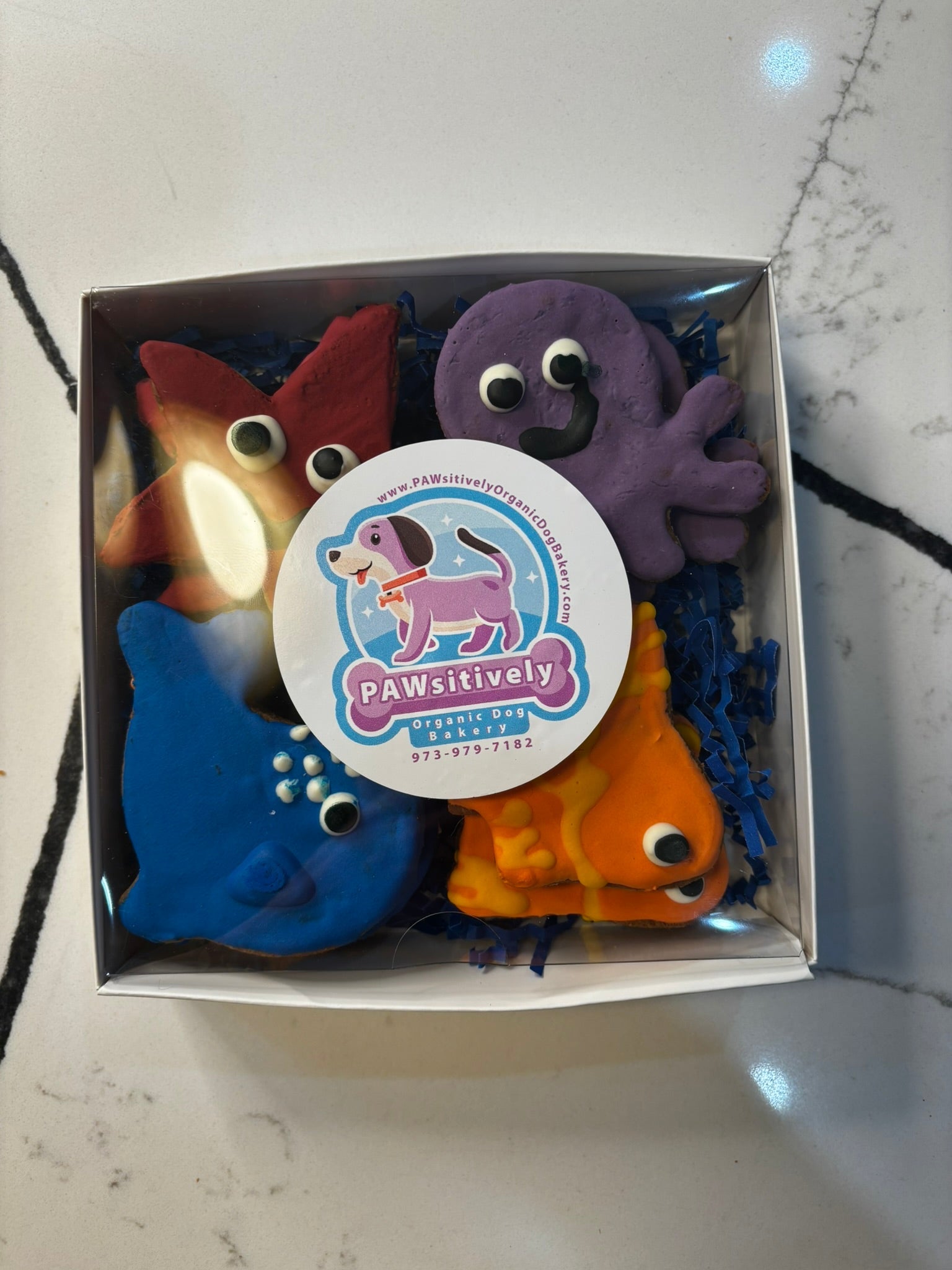 PAWsitively Organic Ocean Delight Dog Cookies