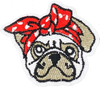 Dog with Bow - Patch