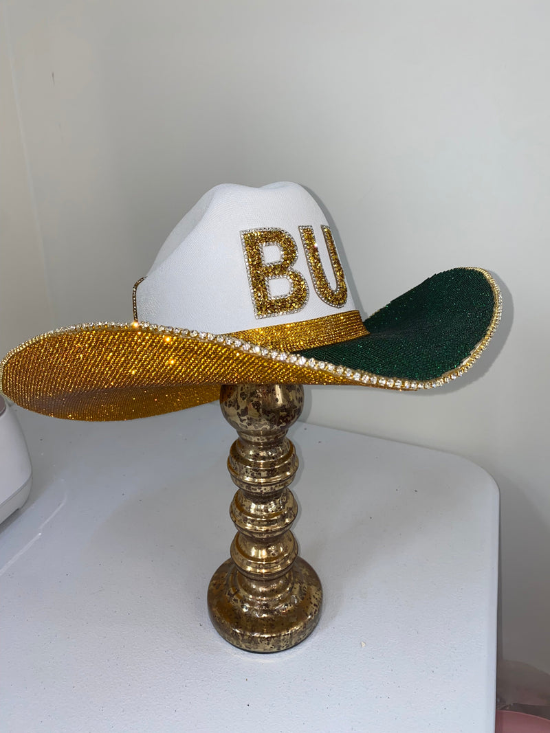 Baylor Rhinestone Cowgirl Hat - front view | HT Animal Supply