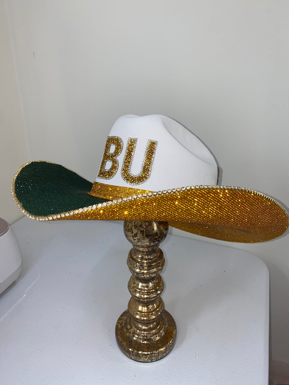 Baylor Rhinestone Cowgirl Hat - side view | HT Animal Supply