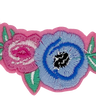 Pink & Blue Flowers - Patch
