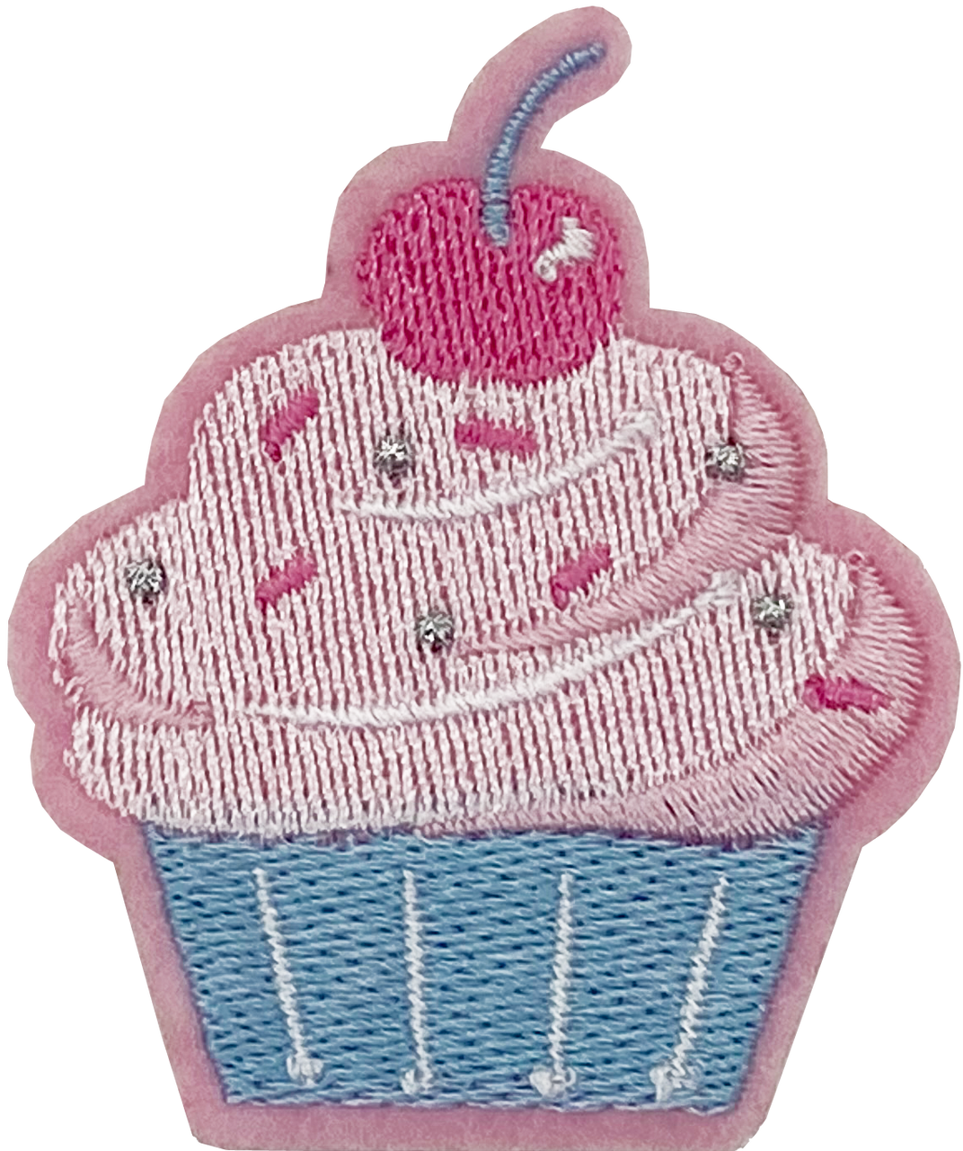 Cupcake 5 (Pink & Blue)- Patch
