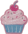 Cupcake 5 (Pink & Blue)- Patch