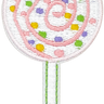 Lollypop 3 (Pink Sprinkles)- Patch